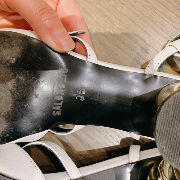 Salondeju sling back heels - Picture 3 of 8